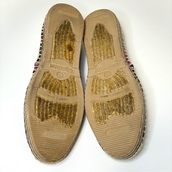 Isabel Marant Red and Black Espadrilles - Picture 15 of 16